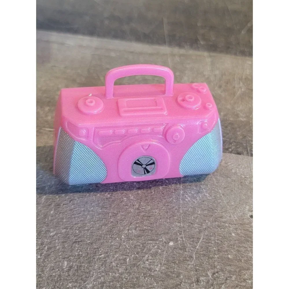 unbranded pink boombox
